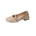 Mary Jane Fairy With Skirt Small Leather Single Shoes Female Spring And Autumn Evening Gentle Evening Breeze Flat-bottomed Granny Ladle Shoes_vogvips.com