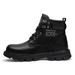 European Warm Series Snow Martin Winter Fleece Lined Thickened Men's British Style Work Boots Outdoor Cotton Shoes_vogvips.com