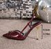 Exclusive Cross-border Sales: Plus-size Women's Fashionable Pointed-toe Backless Ultra-high Heel Sandals With Buckles_vogvips.com