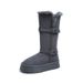 Fleece Thickened Long Tube Snow Cotton Shoes Heightened Thick-soled High Tube Snow Boots Women's Models_vogvips.com