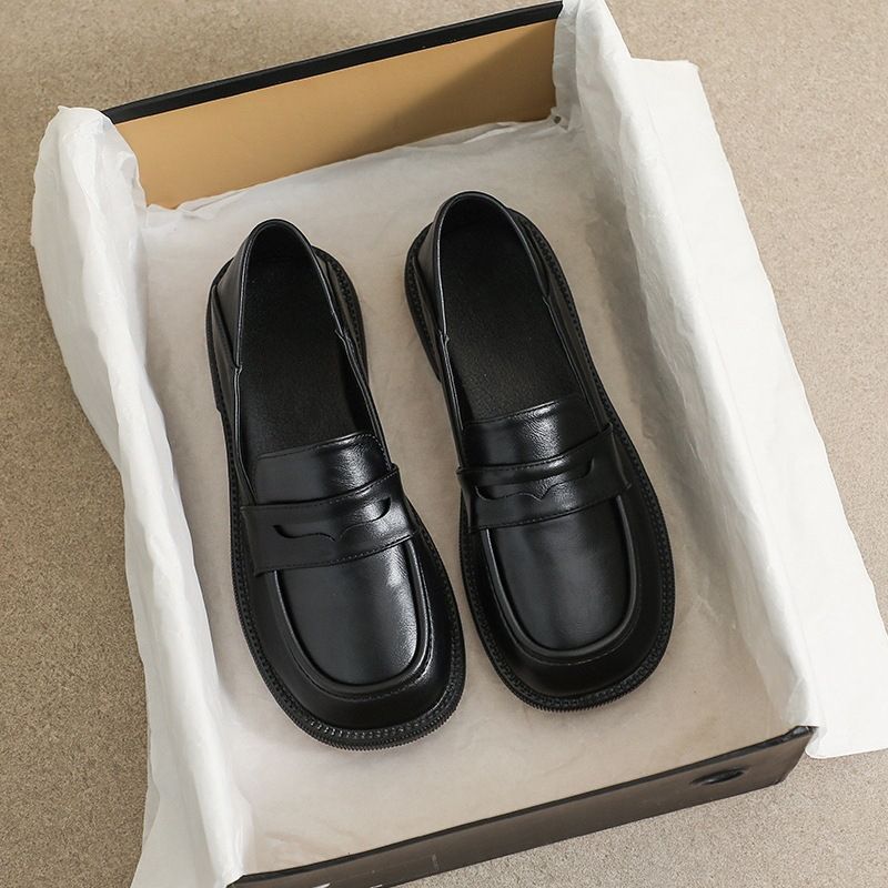 Women's Shoes Soft Sole Not Tired Feet Single Shoes Light Luxury High-end Loafers Women's Shoes One Pedal_vogvips.com