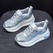Small Thick-soled Height-increasing Forrest Gump Shoes Women's Casual Versatile And Lightweight Thick-soled Women's Shoes_vogvips.com