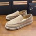 New Casual Loafers Business Slip-On Soft Sole Same Style Lazy Flat Men's Shoes_vogvips.com