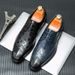 Euro Step New Brogue Formal Lace-up For Men Business Professional Work Fashion Wedding Leather Shoes Size 38-46_vogvips.com