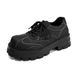 ShoeVault Houston Shoes! Thick-Soled Derby Low-Cut Big Toe Casual Leather Men's Stylish Shoes_vogvips.com