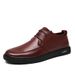 Men's Shoes Low-top Shoes Casual Lace-up Single Shoes Formal Men's Men's Leather Shoes_vogvips.com