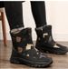 -Winter Warm Snow Boots For Men With Printed Midsole, Fleece And Thickened Cotton Shoes_vogvips.com