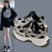 Women's Ins Fashion Trend Spring 2026 New Thick-Topped Versatile Casual Shoes_vogvips.com