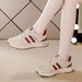 2025 Spring And Autumn New Women's Lightweight Running Shoes With Soft Sole, Non-Slip, Fleece-Lined Leather Surface,_vogvips.com