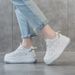 Women's Hidden Heel 32 Dad 2025 Autumn New Thick-Soled White Casual Low-Top Breathable Sports Shoes_vogvips.com