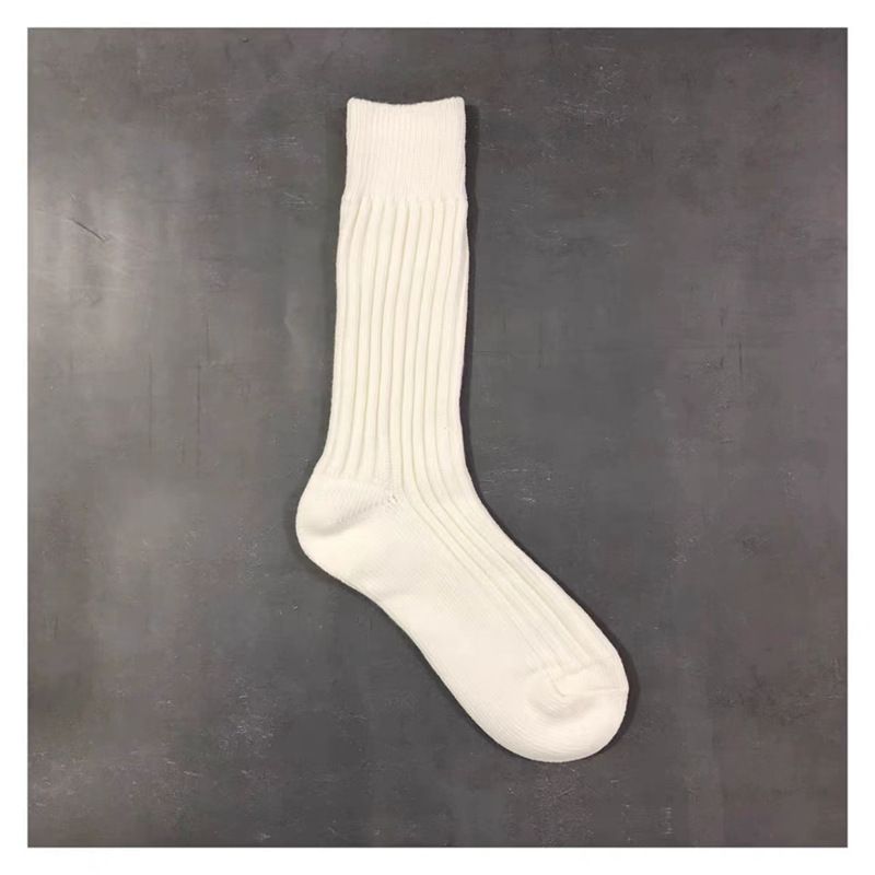 Crew Socks - Soft Cotton Double Needle Knit For Sports & Casual Wear - Breathable & Comfortable - Solid Color Design - Multiple Colors Available_vogvips.com