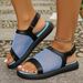 Sandals Women's 2025Summer New Breathable Women's Shoes Flat Sandals Casual Outdoor Slippers Luxury Design Sandals Zapatos Mujer_vogvips.com