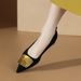 Cameido Shoes For Women. These Pointed - Toe Flat - Soled Shoes Feature A French - Style “mama Shoe” Design, Perfect For Commuting_vogvips.com