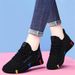 Cross-Border New Fashion Versatile Casual Women's Cloth Flat Shoes Trendy Sneakers Women Wholesale_vogvips.com