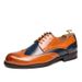 Casual Large Size 47 Men's Leather Shoes Fashion Trend British Brogue Carved Spring_vogvips.com