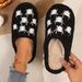 Small Order Stock Halloween Spider Autumn Winter Men And Women Couple Cotton Slippers Home_vogvips.com