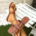 European And American Foreign Trade Large Size Buckle Flat Slide For Women Cross-Border Retro Lightweight Beach Sandals_vogvips.com
