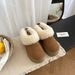 Henan Sangpo Snow Boots Women's Snow Shoes Thick Sole Heel-Raising One-Step-On Fleece Lined Wool Shoes Winter_vogvips.com