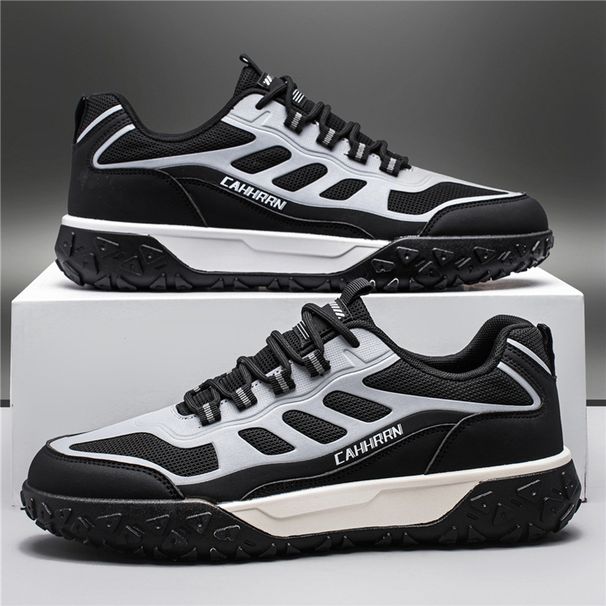 Men's Mesh Breathable Running Shoes Vintage Agassi Casual Sneakers White Dad Shoes Comfortable Lightweight Sports_vogvips.com