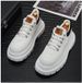 2024 Spring New Shoes Men's Trendy Shoes Interior Height Increase Casual Leather Shoes Thick Bottom Low Top Martin Boots_vogvips.com