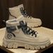 Men's Shoes Autumn/winter High-top British Style Work Boots Men's Thick Soled Outdoor Leather Boots_vogvips.com