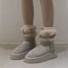 Fashion Simple Thick-Soled Fleece-Lined Belt Buckle Fur 2025 Winter New Versatile Warm Short Snow Boots For Women_vogvips.com