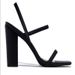 Shoes High Heels Thick Heel Sandals Square Head Height Increase Shoes_vogvips.com