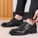 Men's leather shoes Business dress men's shoes casual men's leather soft leather and velvet shoes pointed cotton shoes_vogvips.com