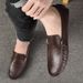 Men's Leather Shoes Casual First Layer Foot Cover Work Men's Shoes_vogvips.com