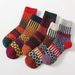 2025Winter Thickened Socks, Women's Warm Wool Socks, Retro Artistic Women's Socks 2025_vogvips.com