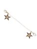 Grunge Single-pack Punk-style Unique Five-pointed Star Pendant Shoe Chain, Suitable For Casual Shoes, Sneakers, Canvas Shoes, Boots, DIY Shoe Decoration, Detachable And Reusable, Boot Ornament._vogvips.com