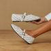 Women's Fashion Flats Ideal For Daily Walking And Commuting Comfortable, Breathable, Easy To Slip On And Off Summer_vogvips.com