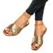 Women's Plus Size Soft Memory Foam Slippers – Breathable Knit Upper, Non-Slip Sole, Lightweight & Comfortable For Indoor/Outdoor Wear_vogvips.com