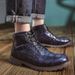 Martin Boots Men's Durable Wind Short Boots Medium Help Retro Men's Leather Boots_vogvips.com