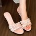 New Summer Sandals: Elegant And Chic Heeled Mules For Women - Perfect For Dressing Up With Skirts, Stunning And Comfortable_vogvips.com