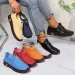 New Comfortable Soft Leather Loafers For Casual Flat Bottom Mom Shoes Fashion Outdoor Sneakers Women_vogvips.com
