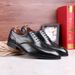 New Top Layer Cowhide Rubber Composite Sole Lace Up Elegant Business Dress Shoes, Men's Shoes_vogvips.com