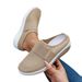 Women's Shoes Plus Size Platform Sandals Comfortable Air Cushioned Slip-On Beach Shoes For Home Wear_vogvips.com