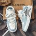 2025 Spring And Autumn New Korean Harajuku Style Trend Men's Sneakers Student Casual Travel Bread Shoes_vogvips.com