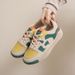 Autumn Women's New Breathable Children's Korean Version Versatile Thick Soled Board Splicing Sports And Leisure_vogvips.com