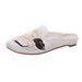 Slippers, Single Slippers/cotton Slippers, Pointed And Fashionable Chinese Style Embroidered Fabric Women's Shoes_vogvips.com