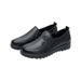 Medium Mother Shoes Single Shoes Soft Sole Medium Old Lady Leather Shoes Flat Non-slip Elderly Shoes Comfortable Grandma Shoes_vogvips.com