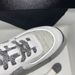 Thick Soled Dad Shoes For Women, Coarse Woolen Reflective Sneakers, Spliced Height Enhancing Lace Up Casual Shoes For Women_vogvips.com