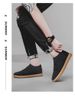 Explosive Lying Woven Shoes Sports And Leisure Board Shoes Non-slip Bee Tendon Invisible Inner Height Increase Lying Woven Small White Men's Shoes_vogvips.com