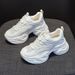 2024 New Dad Height Increasing Running Breathable Sports Women's Thick Sole Spring Dance Shoes_vogvips.com