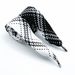 3cm Wide Shoelaces For Men And Women Single Layer Flat Bread Shoes White And Black Widened Super Wide Two Color Pattern Shoelaces_vogvips.com