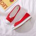 2026 New Summer Fashion Casual Canvas Loafers Slip On Ladies Lace-up Single Shoes Women Flat Sneakers Flats_vogvips.com
