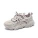 2025 New Spring And Autumn Sports Versatile Casual Mesh Thick-Soled Dad Shoes Women's Fashion Running Sneakers_vogvips.com