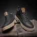 European Warm Series Shoes 2025 Autumn New Anti-Slip Wear-Resistant Outdoor Hiking Martin Men's Casual Versatile High-Top Leather Boots_vogvips.com
