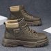 Men Special Work Shoes 2025 Autumn Winter British Style Martin Work Casual Trendy Men's Mid-Top Motorcycle Shoes_vogvips.com